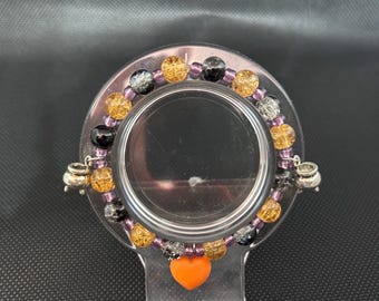 Enchanted Elixir Bracelet | Mystreet Lucinda Inspired Beaded Charm | Witchy Jewelry | Perfect Halloween Gift | Aphmau Fan Bracelet