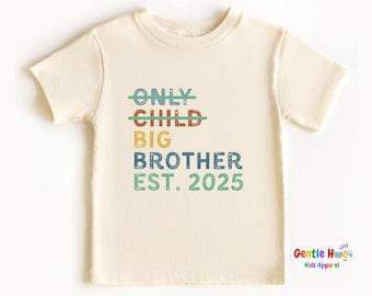 Big Brother Toddler Shirt, Promotion To Big Brother Tee, Gender Reveal Outfit For Kids, Announcement Kids Clothes