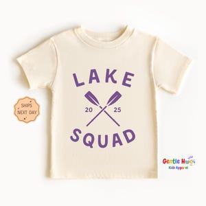 Lake Squad Toddler Shirt, Lake Trip Kids Tee, Family Vacation Toddler T-Shirt, Summer Lake Shirt, Matching Lake Outfit