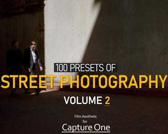 Street Photography Essentials: 100 Pro Presets for Urban Grit & Dynamic Color – Capture One Styles, VOLUME 2