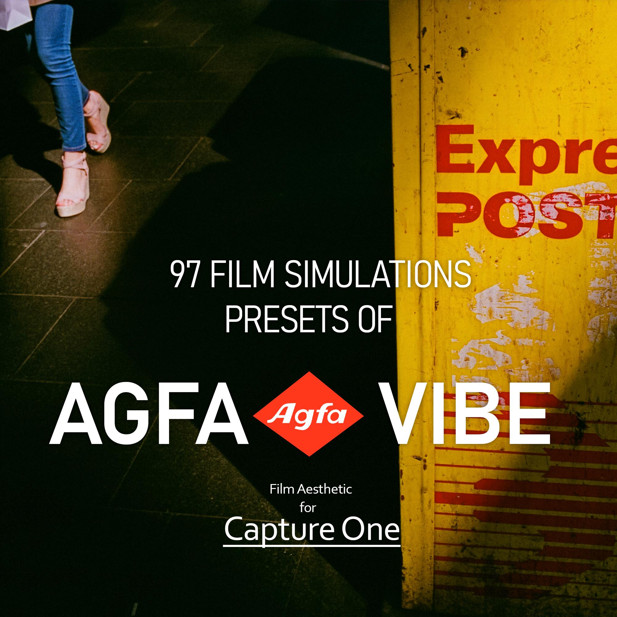 Agfa Analog Alchemy: 97 Film Presets for Vintage Color Mastery for Capture One