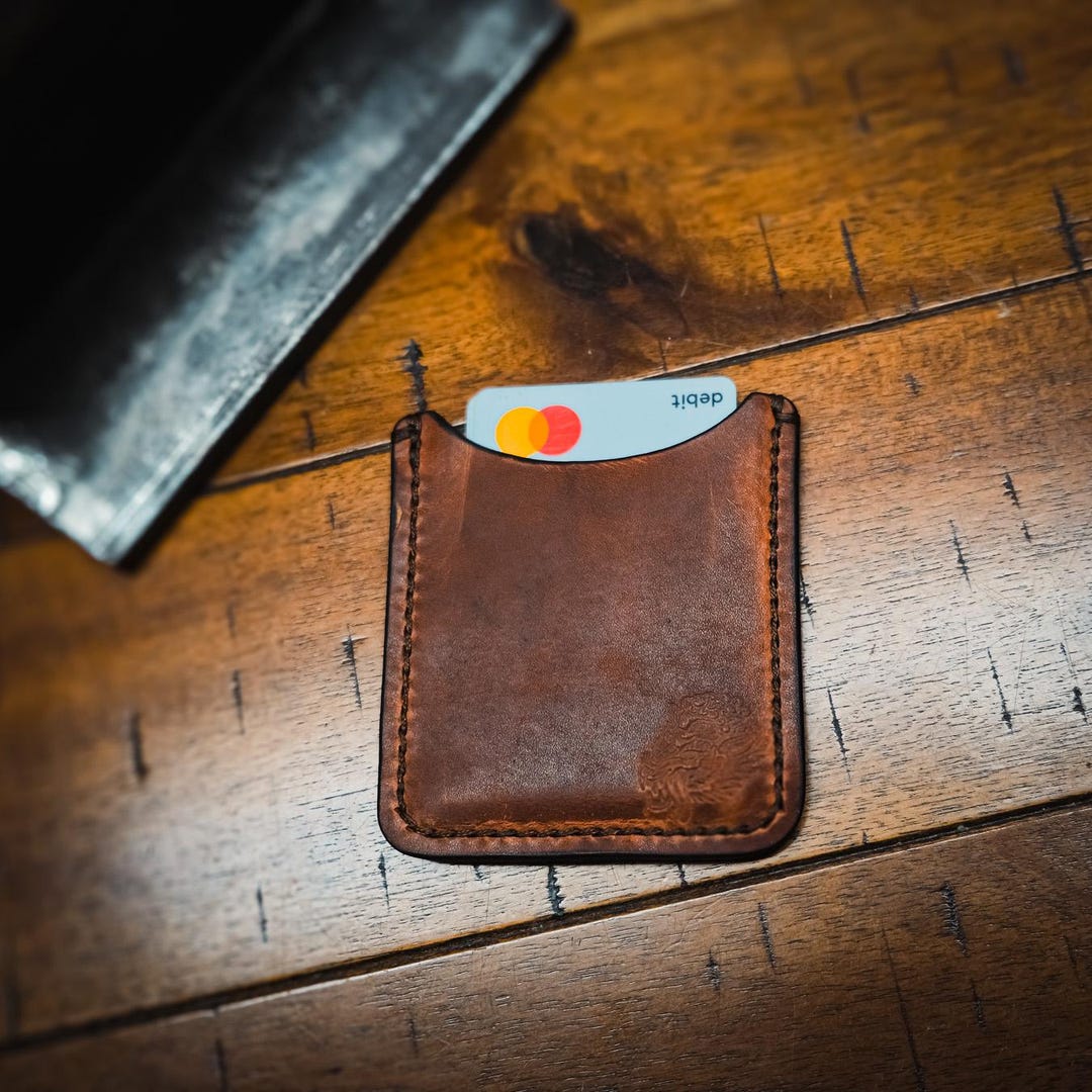 Rounded Minimalist Wallet - Etsy