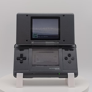 Nintendo DS Fat Console Refurbished Black Shell USB-C Charging port Upgrade