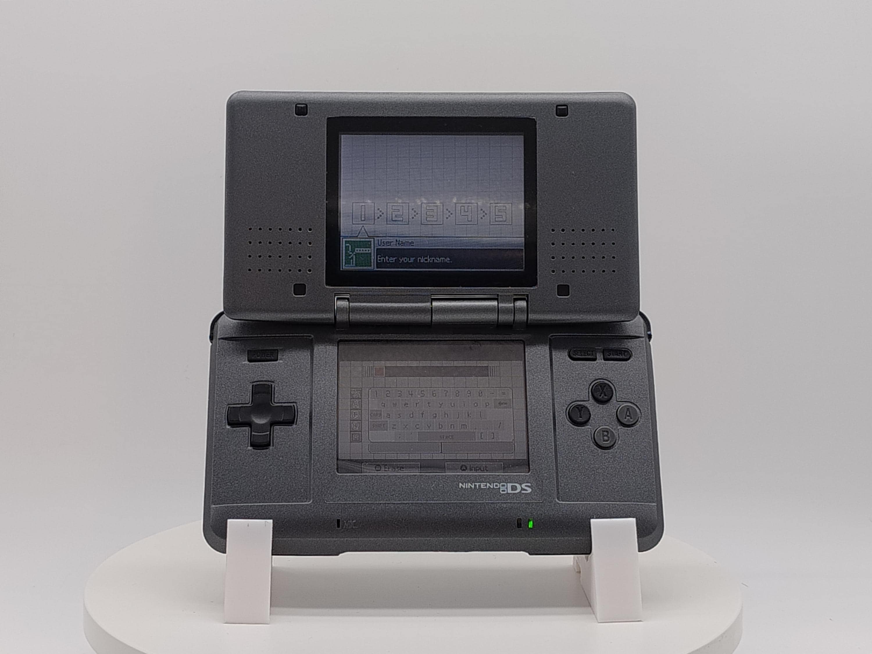 Nintendo DS Fat Console Refurbished Black Shell USB-C Charging