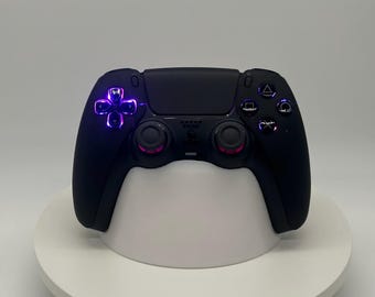DualSense PS5 Controller custom modded TRM Hall effect joysticks rgb bluetooth controled led lights Sony PlayStation 5