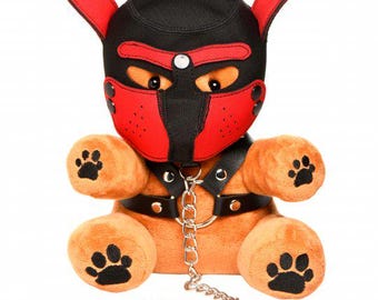 Pup Bear with Removable Muzzle and Hood