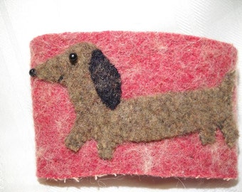 Dachshund Coffee Cozy