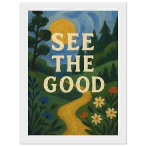 Poster classico con cornice in legno su carta semi-lucida 13 x 18 cm / 5x7″