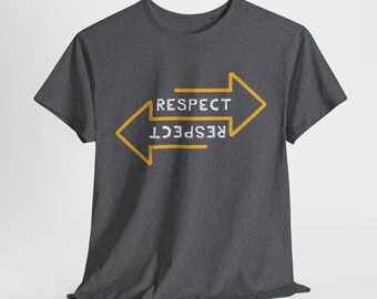 Camiseta unisex Respeto, camiseta Igualdad, camiseta de algodón Comunicación, camiseta gráfica Relación, ropa Comprensión mutua