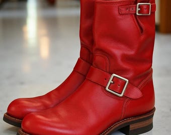 ヴィンテージ RED WING 8200 チェルシーランチャーブーツ ブラック