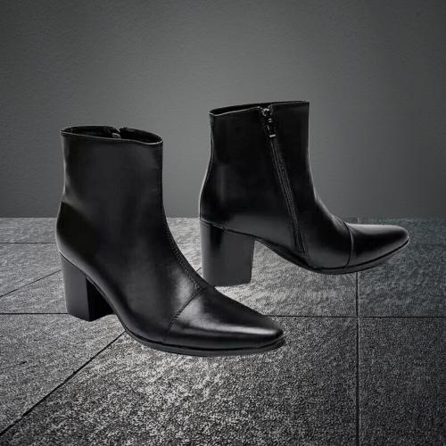 靴 ann demeulemeester men santiago ner 39 ann demeulemeester men santiago nero 39 Cuban heels - Etsy Italia