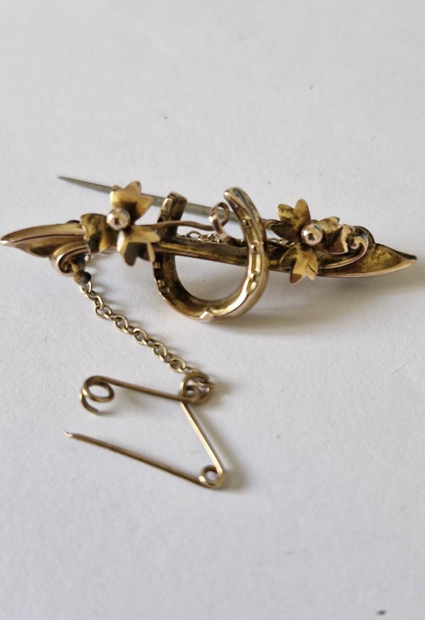 Broche Cheval & cristaux de couleur – Chevaux Passion