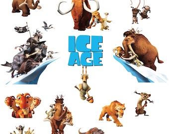 20 pieces Ice Age png