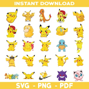 Cartoon Svg, Layered SVG Bundle, Cartoon Clip Art, Cartoon SVG Bundle, Cricut Cutting File, svg files for cricut, animals png set, cute