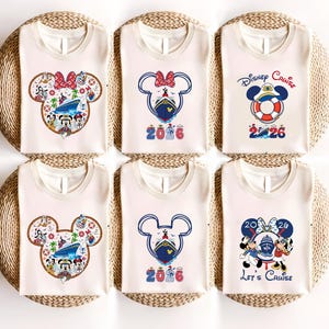 Disney Cruise 2026 Png Bundle, Family Trip 2026, Vacation Trip Png, Personalized Dis ney Trip Png, My First Dis ney Trip, Mouse And Friends