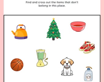 Critical Thinking and Logic Worksheets for Kids | Printable Educational Activities | Brain Teasers and Puzzles for Preschool & Kindergarten