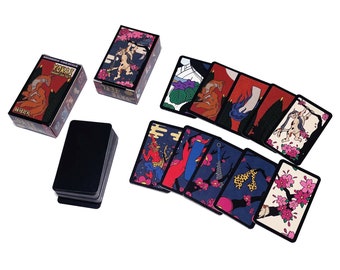 Japanese Yokai Hanafuda Deck • Traditional Flower Cards