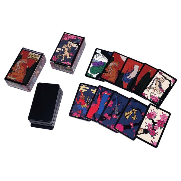 Japanese Yokai Hanafuda Deck • Traditional Flower Cards