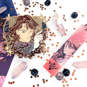 Nephrite General • 90s Anime Manga Goth Villain • Enamel Pin