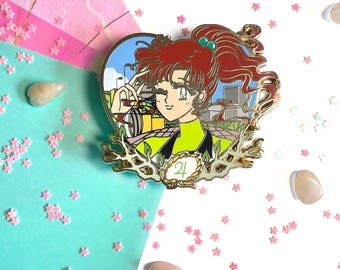 Frumaterial Makoto Kino Jupiter • 90-tals Manga Anime Emaljnål