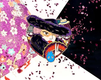 Witch of the Waste • Howl's Moving Castle Anime Character • Enamel Pin