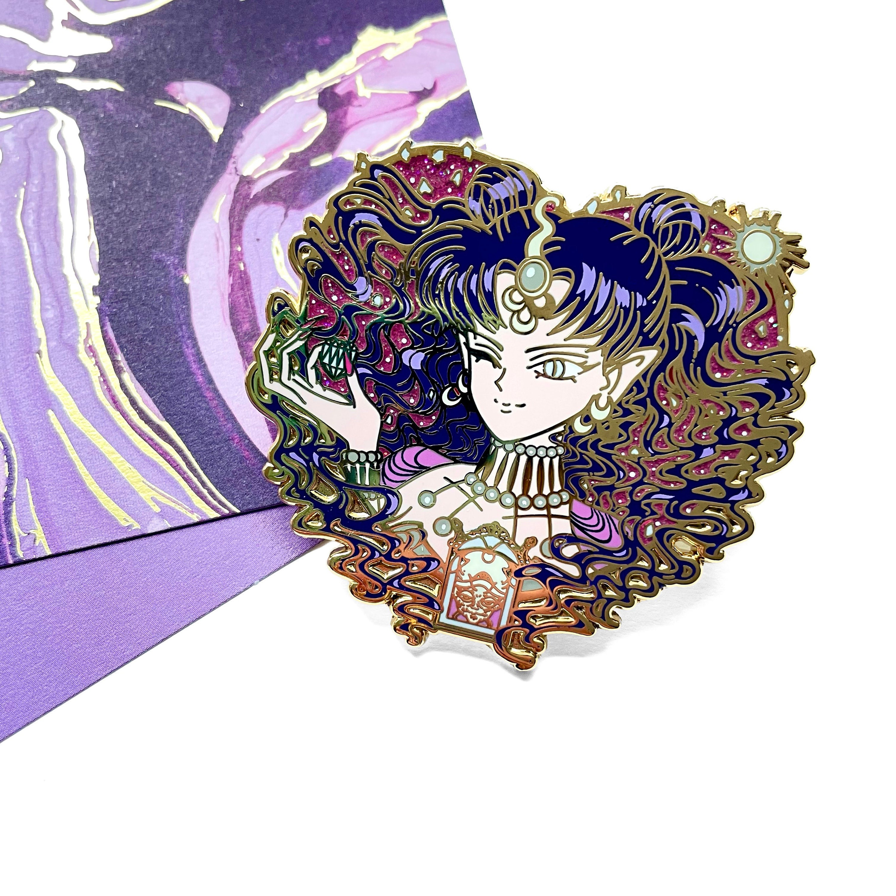 Le50 Variant Mirror Dark Moon Queen Nehelenia 90s Anime Etsy