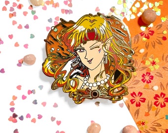 Tiger's eye • 90s Anime Manga Himbo Villain Baddie • Enamel Pin