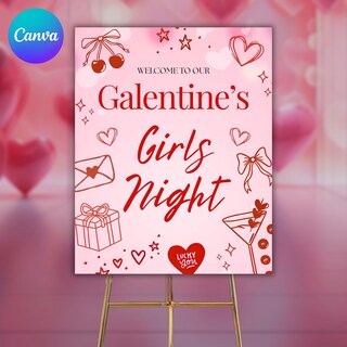 Striscione Personalizzabile Per Addio Al Nubilato Amscan International - Girls Night Out