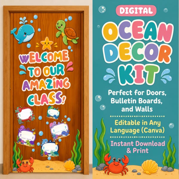 Ocean Classroom Decor - Etsy