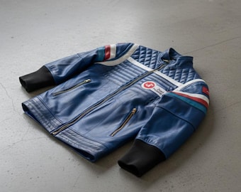 Chaqueta de cuero hecha a mano de Danger Days: cosplay de MCR inspirado en Gerard Way