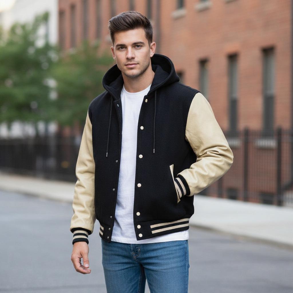 Veste Universitaire Vintage Colt 45 - Laine Melton, Manches Cuir, Taille 2XL, Neuve Avec étiquettes, Made In USA