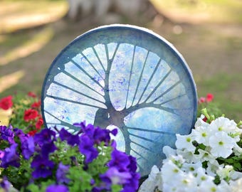 Handmade Deer Hide Shamanic Drum – Ash Wood Frame, Tribal Healing, Meditation (Custom Size)