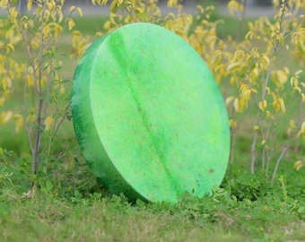 Schamanentrommel aus Rentierhaut - Die handgefertigte Ritualbaum-Ritualtrommel