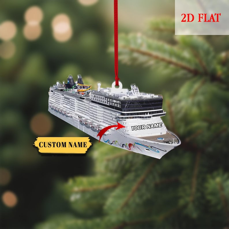 personalized cruise ship Christmas decorations