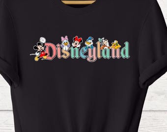 Trendy Disneyland Tees, Disneyland Shirts, Mickey Disney Tees, Mickey and Friends Tees, Disney Family Matching Shirts, Disneyland T-Shirts
