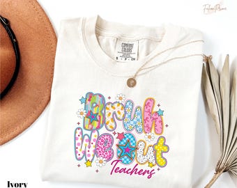 Camiseta Comfort Colors Bruh We Out para profesores, regalo para profesores en el último día de clases, camisetas retro de vacaciones de verano, camiseta divertida de graduación para profesores.