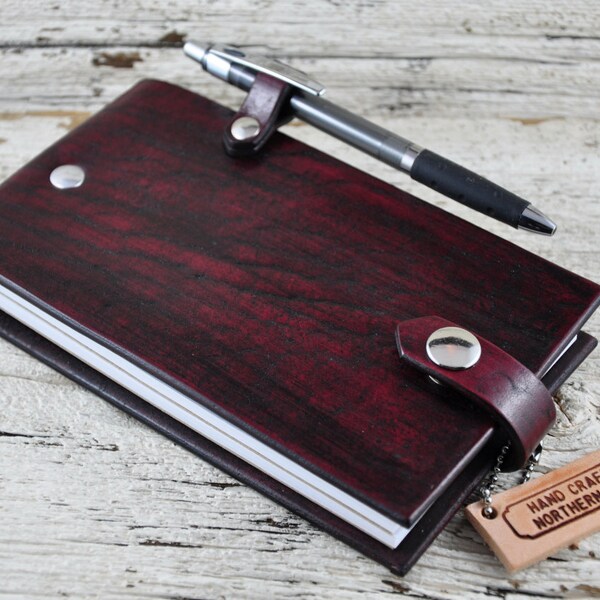 Mystic Leather Notepad Journal