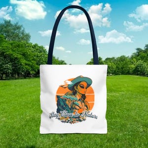 OutFeet Nature Tote Bag - Für Camping, Wandern, Picknick, Outdoor-Aktivitäten