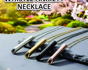 Breathing Necklace for Anxiety & Stress Stop Smoking Vaping Aid - a  Breathlace for Calm and Focus