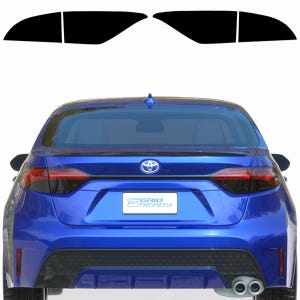 Tail Light Tint for 2019–2025 Toyota Corolla Sedan Accessories 12th Gen