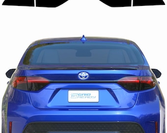 Tail Light Tint for 2019–2025 Toyota Corolla Sedan Accessories 12th Gen