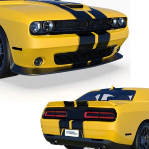 Tail Light Tint for 2015–2023 Dodge Challenger Accessories