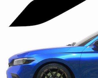 Headlight Tint for 2022-2025 Honda Civic 11th Gen Amber Delete Accessories