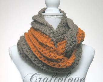 Chunky knit scarves - Chunky scarf - Infinity scarf - Chunky Infinity scarf - Chunky Infinity knit scarf - The Edinburgh - Winter scarf