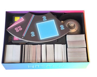 Hitster Bingo Insert Organizer – Store 3 Hitster Versions in One Box!