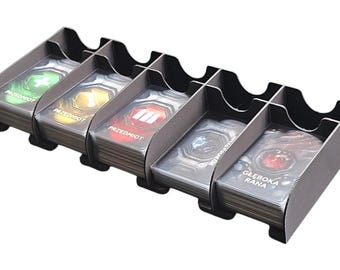 Nemesis Retalitation small card holder - 44x68mm Card Holder for Sleeved Cards  5 Compartment Board Game Card Organizer