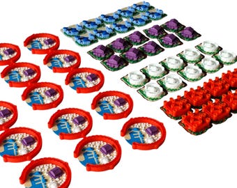 3D Printed Buildings Set: Cyclades Legendary Edition Upgrade smaller version of the metropolis