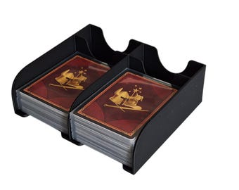 Kartenfach 63,5 x 88 mm CCG universal 2 Fächer Helden 3 Brettspiel