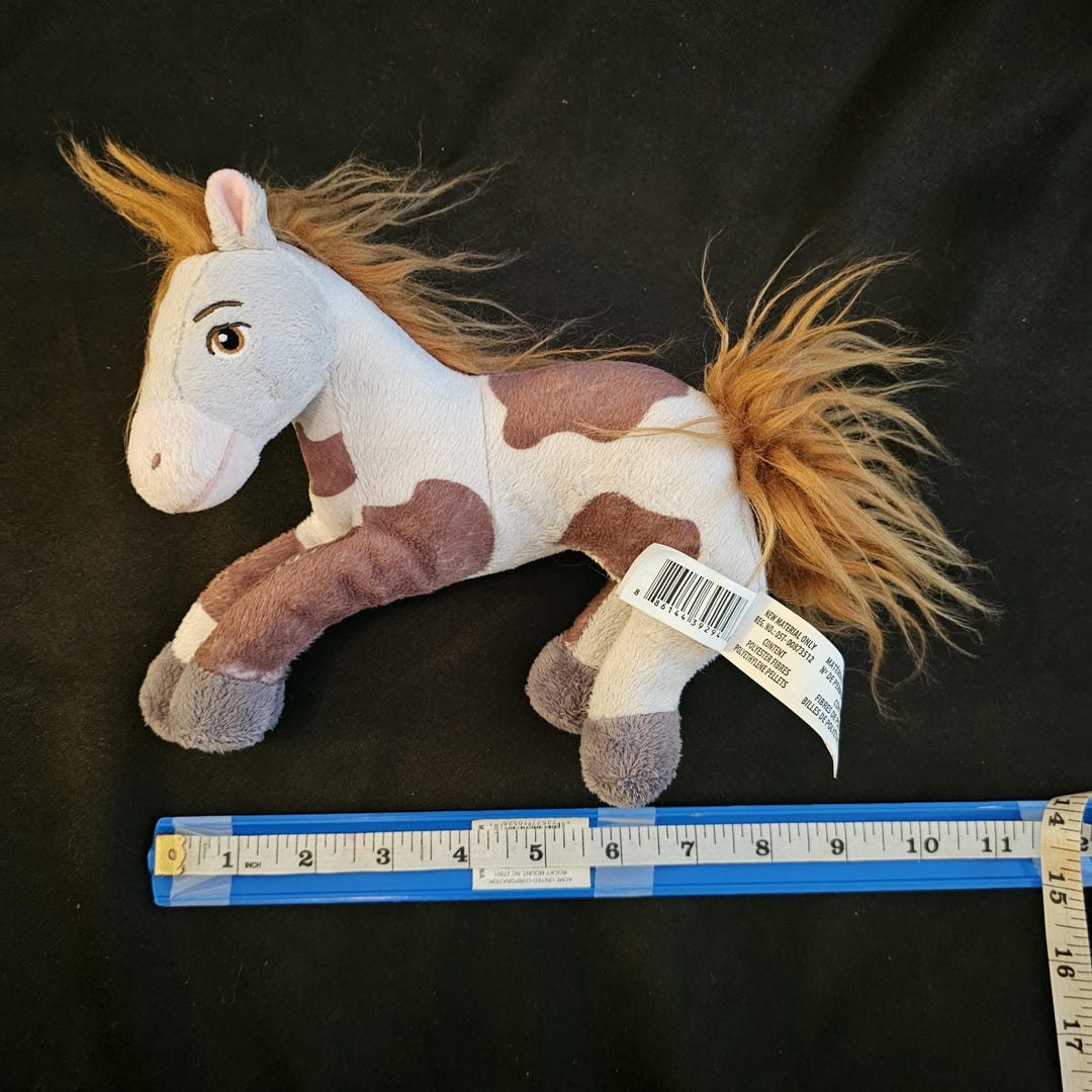 Spirit Riding Plush Spirit Riding Free Boomerang Horse Pony Toy Plush Stallion Stuffed ...