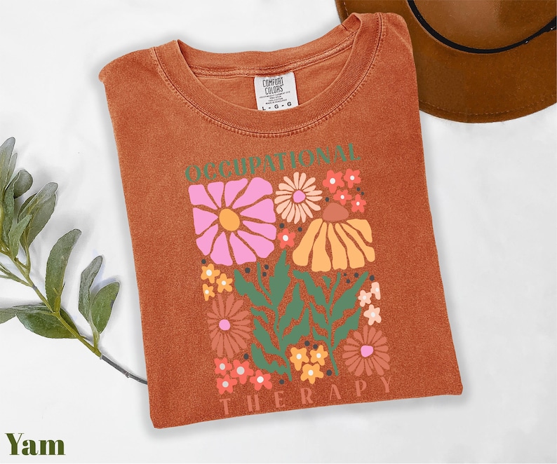 a t - shirt with a picture of flowers on it
